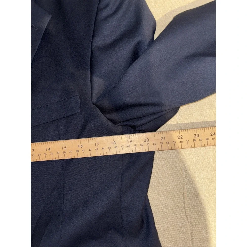 LINEAGE Milan New York Sport coat Mens Size‎ 40S Navy Blue